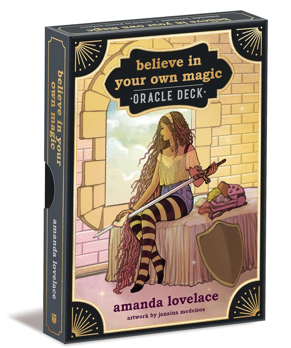 Believe in Your Own Magic Oracle Deck by Amanda Lovelace & Janaina Medeiros