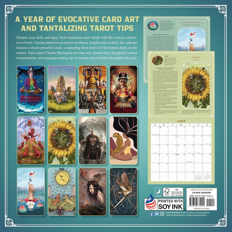 Llewellyn's 2025 Tarot Calendar