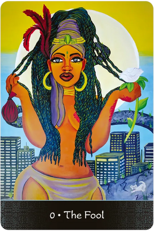 Afro Goddess Tarot Arcanas by Andrea Furtick