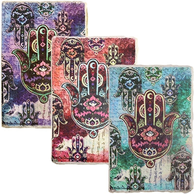 Mystical Hamsa Natural Paper Journal