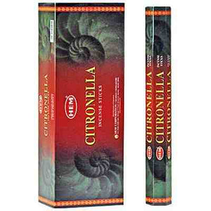 HEM Incense Sticks Hex Pack (20 Sticks) - Various Fragrances