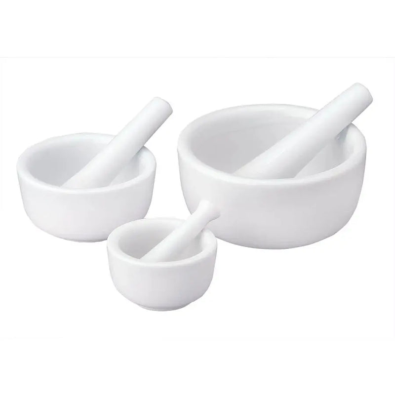 Porcelain Mortar and Pestle - Various Sizes