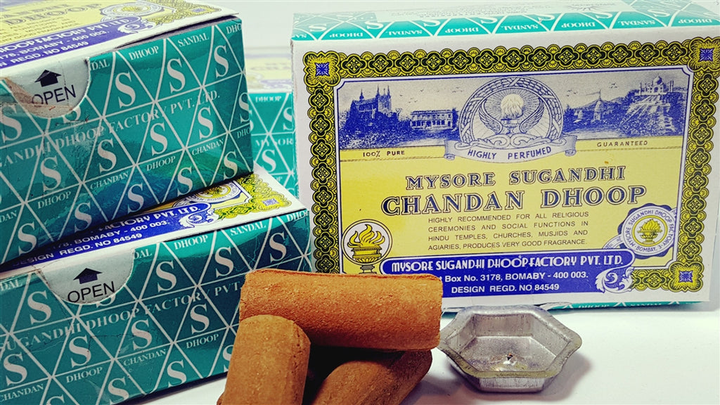 Mysore Sugandhi Chandan Dhoop 16 Cone Box