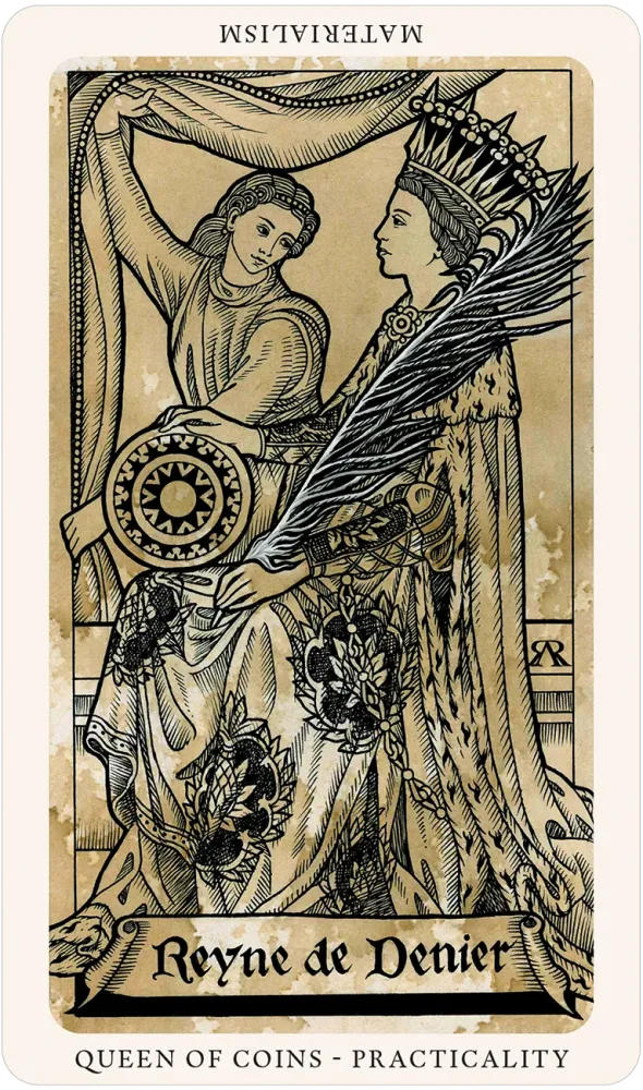 Medieval Feathers Tarot by Alejandro R. Rozan