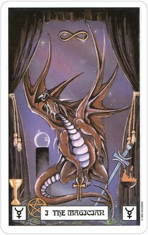 Dragon Tarot by Terry Donaldson & Peter Pracownik