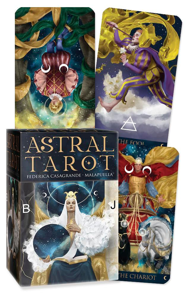 Astral Tarot Deck By Federica Casagrande & Malapuella