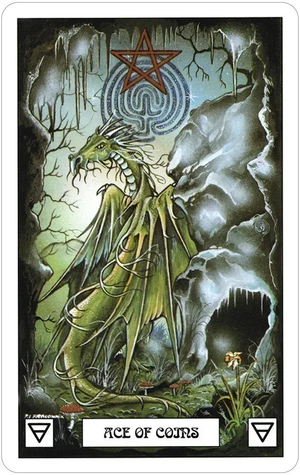 Dragon Tarot by Terry Donaldson & Peter Pracownik