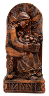 Frigga and Child Cold Cast Bronze Statue