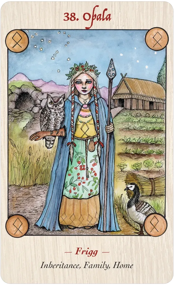 Norse Goddess Rune Oracle by Rebecca Joy Stark & Sharon McLeod