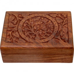 Decorative Wooden Treasure Box - Various Designs