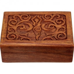 Decorative Wooden Treasure Box - Various Designs