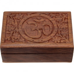 Decorative Wooden Treasure Box - Various Designs