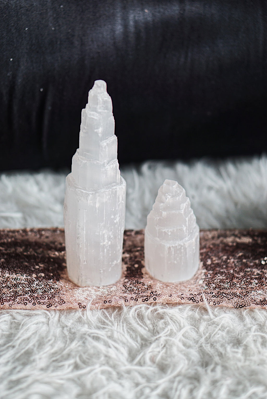Selenite Towers for Cleansing & Purification