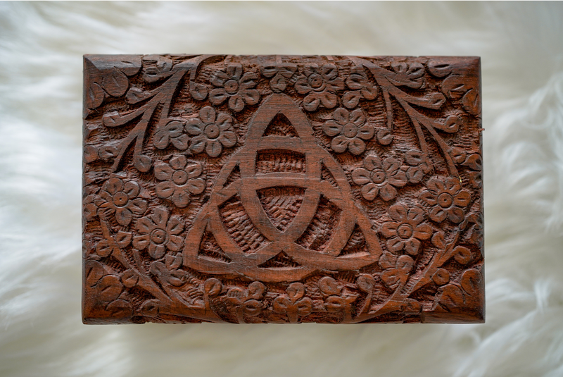 Decorative Wooden Treasure Box - Various Designs