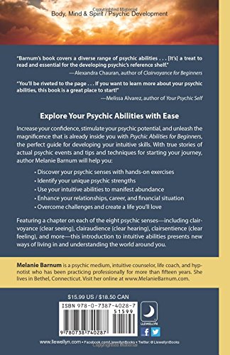 Psychic Abilities for Beginners by Melanie Barnum