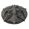 Crescent Raven Pentacle Wall Plaque - Various Colors