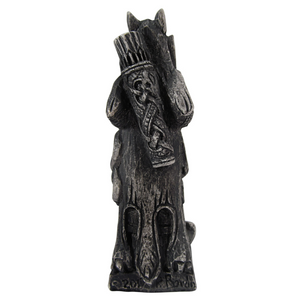 Stone-Look Skadi Norse Goddess Statue