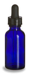 Glass Apothecary Dropper Bottles - Various Colors
